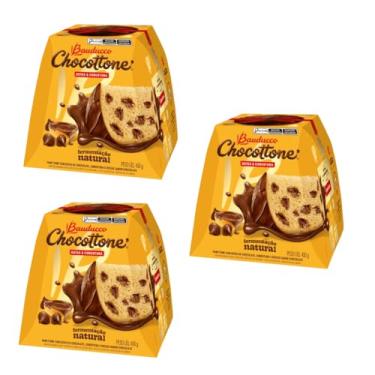 Imagem de KIT 3 Chocottone Gotas e Cobertura 450g