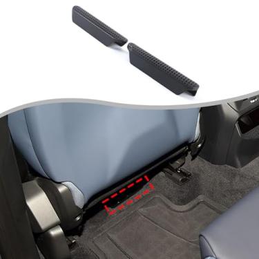 Imagem de Hudiriy Tampa de ventilação de saída de ar sob o assento ABS compatível com BMW X3 2025 protetor de grade de ventilação do banco traseiro acessórios de acabamento
