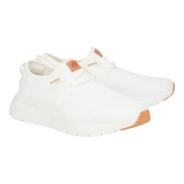 Imagem de Hey Dude Mocassim feminino Sirocco W Neutrals branco, Branco, 34