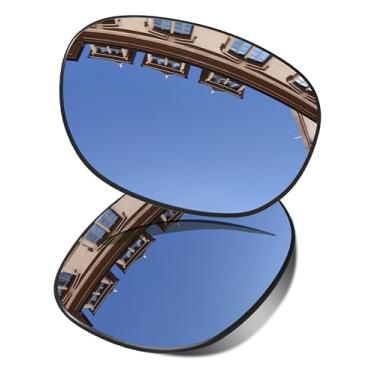 Imagem de Vonxyz Lentes de substituição para óculos de sol Ray-Ban Wayfarer RB2132 55 mm - Chrome MirrorCoat polarizado