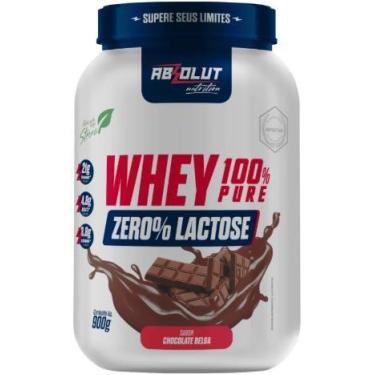 Imagem de WHEY 100% PURO ZERO LACTOSE 900G ABSOLUT NUTRITION - Sabor Chocolate B