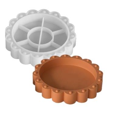 Imagem de Moldes de resina | Ferramenta de artesanato suave resistente ao calor - Moldes de resina epóxi - para amigos, entusiastas, casa, vela interna, sabonete, férias, aniversário