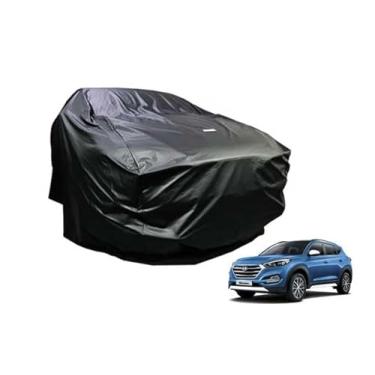 Imagem de Capa Protetora Cobrir Carro Compatível com Hyundai Tucson Impermeável Forrada (G)