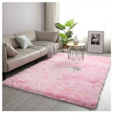 Imagem de SPXMQSS Tapete de área grande, tapete lavável antiderrapante para sala de estar, tamanho grande, macio e peludo, tapete grande, para sala de estar, quarto, dormitório, quarto de crianças