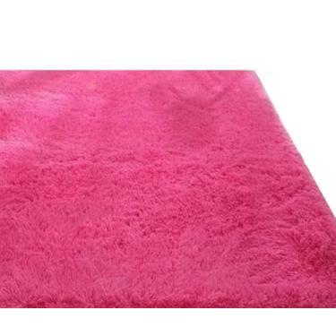 Imagem de Tapete Para Sala Quarto Peludo Felpudo 2,00x1,50M (Pink)