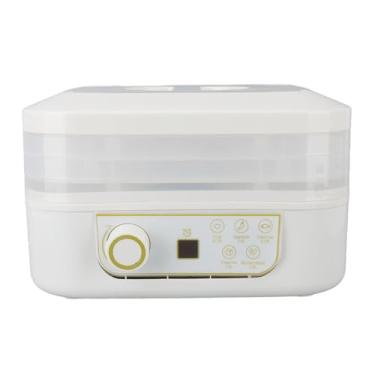 Imagem de YOUTHINK Desidratador de Alimentos Com Temporizador Digital e Controle de Temperatura, Secador de Alimentos Elétrico para Frutas, Vegetais, Carnes, 3 Bandejas, Tecnologia de Fluxo de Ar de 360° para