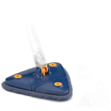 Imagem de Esfregão Triangular Com Refil De Microfibra Limpeza Total