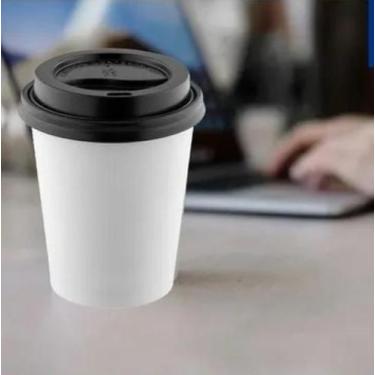 Imagem de Copo de Papel Biodegradável para Café, Chá e Cappuccino - 240ml - 200 