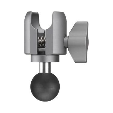 Imagem de Suporte De Base Esférica De Alumínio Com Braço Articulado Duplo Compos