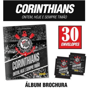 Imagem de Album de Figurinhas Corinthians 115 Anos 150 Cromos P/Colar - Panini