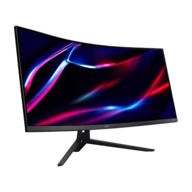 Imagem de Monitor Acer Nitro ED343CUR J0BMIIPPX 34C, 34” Tela Curva, QuadHD 120Hz 1ms LED VA Tecnologia Acer Vision Care, AMD FreeSync DisplayPort(1.4) saída de áudio