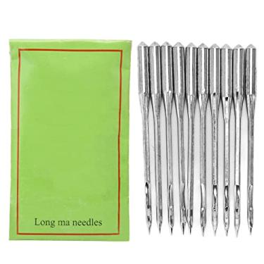 Imagem de Ainoli 10 peças de agulhas para máquina de costura, agulhas de máquina de bordar de aço de alta dureza para homem voador GK8 2 séries (GK8*200)