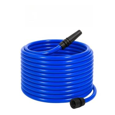 Imagem de Mangueira de Jardim Reforçada Lisa Flexível e Resistente 5m a 50m Completa com Esguicho(50 METROS)