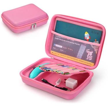 Imagem de Estojo de transporte Seracle para 3Doodler Start+ Essentials, rosa