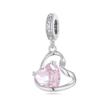 Imagem de GemKing BSC922 Heart Ribbon Pendant