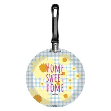 Imagem de Frigideira Tramontina Antiaderente Starflon Max E Siliconado 24 Cm 1,2l Estampa Home Sweet Home Tramontina
