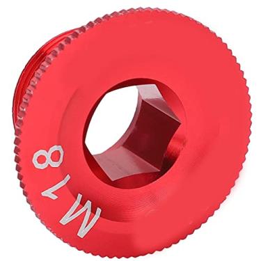 Imagem de KIMISS Parafusos de Cobertura de Manivela para Mountain Bike CANSUCC M18 - Parafuso de Fixação de Braço de Pedaleira de Liga de Alumínio à Prova de Ferrugem para M590 M596 M661 SLX XT - Fácil de (#2)