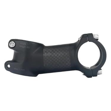 Imagem de Mesa de bicicleta em carbono fosco 10/17/25/35 graus, mesa para MTB 60/70/80/90/100mm, peças para ciclismo de potência(17 degrees-100mm)