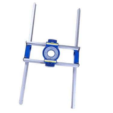 Imagem de YWBL-WH Trenó de Roteador, Gabarito de Plaina de Madeira Em Liga de Alumínio Com Trilho e Corrediça de Baixa Fricção, para Alisar Pequenas Peças de Madeira e Projetos de Resina