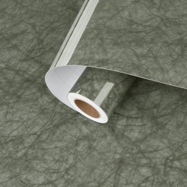 Imagem de Skyblur Papel de contato de mármore verde para bancadas papel de parede de mármore impermeável descasque e cole papel de parede de granito brilhante linhas douradas papel de contato de bancada de