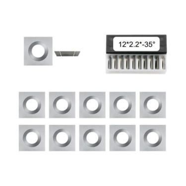 Imagem de Fresa De Carboneto 12x12x2.2mm Para Plaina De Madeira E Fresadora, Par