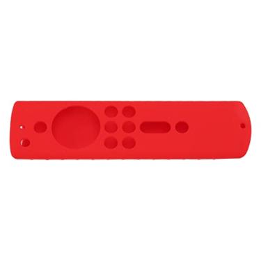 Imagem de GLOGLOW Capa Protetora de Silicone para Dispositivo Eletrônico Portátil para Fire TV Stick 4K 2018 Remoto, Capa Leve à Prova de Choque, Antiderrapante para Fire TV Stick 4K 2018 Remoto, Leve