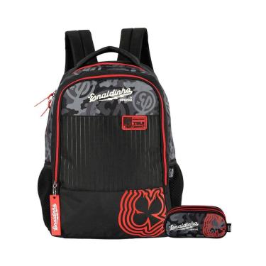 Imagem de Kit Enaldinho Mochila De Costas + Estojo Triplo