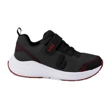 Imagem de Tênis Infantil Bibi High School Cinza com Vermelho 34