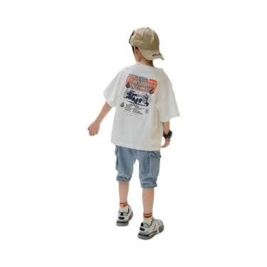 Imagem de Camiseta De Verão Para Meninos, Manga Curta, Roupas Para Bebês E Crian