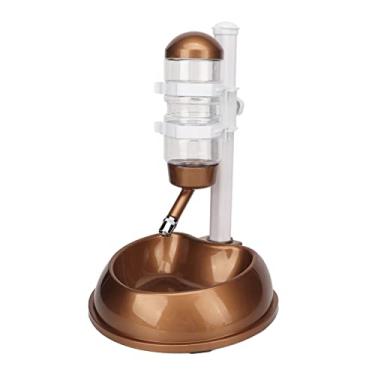 Imagem de aqxreight Dispensador de água para Animais de Estimação Tigela Com Ajustável Multifuncional para Cães Alimentador Automático de Alimentos para água Com Poste Removível Conveniente e para Uso ou