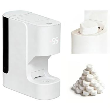 Imagem de Dispensador de toalha quente instantâneo de 5 segundos °C °C ajustável temperatura constante alertas de voz inteligente aquecedor descartável automático para salão de beleza doméstico spa (1 conjunto