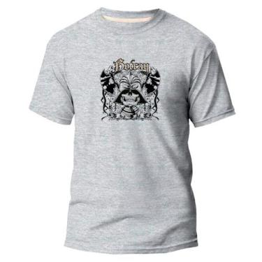 Imagem de Camiseta Algodão Básica Premium Estampa Digital Befray DTF, Cinza, GG