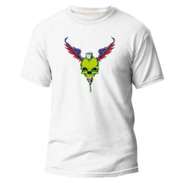 Imagem de Camiseta Basica Algodão Premium Estampa Digital Guns Roses - Pavesi, B