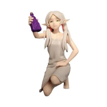 Imagem de Decorações De Modelos Artesanais De Meninas Bonitas De Anime Frieren, 