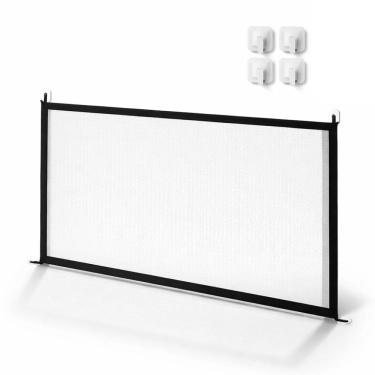 Imagem de Tela Proteção Pet Cão Gato 110x73cm Escada Porta Removível