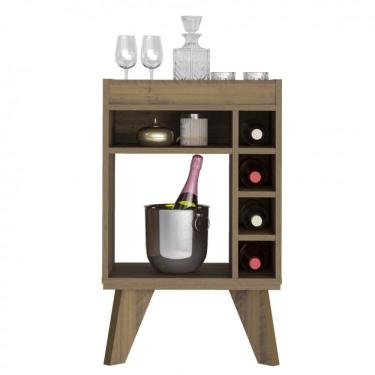 Imagem de Bar com Espelho 6 Nichos Drink Artely Pinho