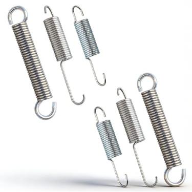 Imagem de YRZHKS Conjunto de molas reclináveis de gancho, 8 cm, 10 cm, molas de substituição de sofá de 14 cm, compatível com Lazy Boy e outros, para reparo de mecanismos de sofá/cadeira, estrutura resistente