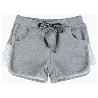 Imagem de Shorts Juvenil Look Jeans Moletom Mescla - 8 - MESCLA-Unissex