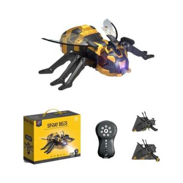 Imagem de Brinquedo Inseto Com Controle Remoto Para Crianças, Abelha, Aranha, Li