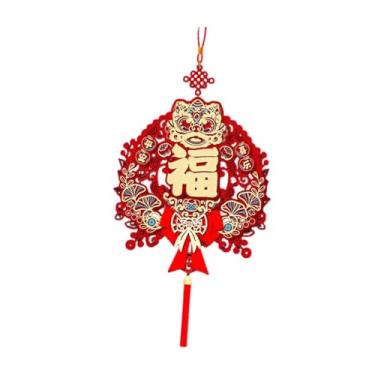 Imagem de Fancyes Enfeite de Ano Chinês de 2026, Ano do Cavalo, Decoração Criativa para Porta e Decoração de Festas do Festival da Primavera, Style I