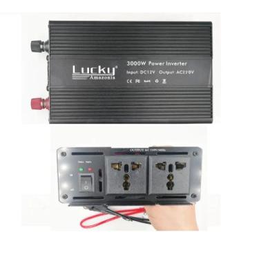 Imagem de Inversor Conversor Tensão Transformador 3000w 12v 220v 50hz - jodi