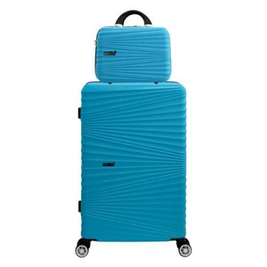 Imagem de Mala de Viagem Com Frasqueira Rígida Rodinha Dupla 360 Embarque Bagage