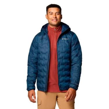 Imagem de Jaqueta Forrada P de Inverno Columbia Masculina Delta Ridge, Azul petr