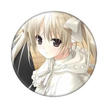 Imagem de Broche De Lata SPTE De 58mm Com Tema Anime Yosuga No Sora Haruka Kasug
