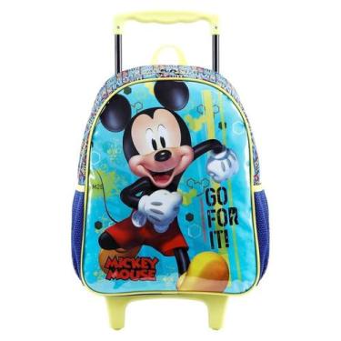 Imagem de Mochila de Rodinha Escolar Mickey Mouse Xeryus