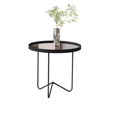 Imagem de Mesa Lateral Alamanda Preto Preto - Moveis Jb