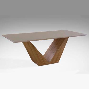 Imagem de Mesa de Jantar Versus 220cm X 110cm Laca Avelã