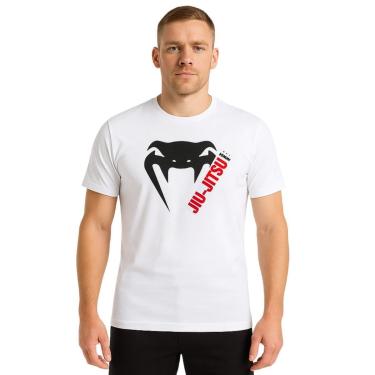 Imagem de Camiseta Esportiva Masculina Venum Basic Jiu Jitsu Treino Academia-Unissex