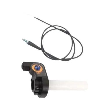 Imagem de Conjunto De Punhos De Acelerador De 22mm Com Cabo Para Motocicletas E 