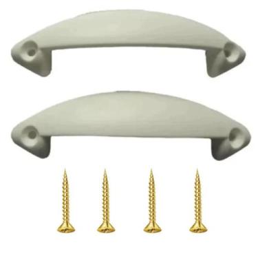 Imagem de Puxador para cama Box Baú Portas Armários Gaveta 20 Unidades - Texflex